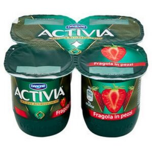 DANONE ACTIVIA FRAGOLA 4X125G