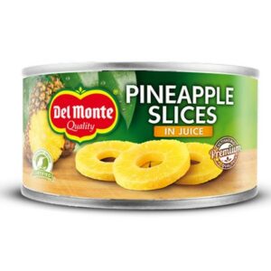 DEL MONTE PINEAPPLE SLICES IN JUICE 220G