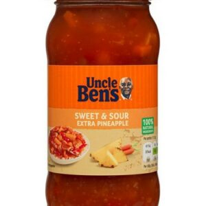 UNCLE BENS SWEET & SOUR SAUCE EXTRA PINEAPPLE 450G