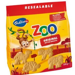 BAHLSEN ZOO BISCUITS 100G