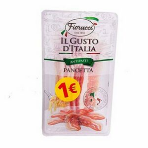 FIORUCCI ANTIPASTI PANCETTA SLICED ? 1.00 OFF 50G