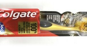 COLGATE 360 CHARCOAL GOLD TOOTHBRUSH