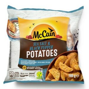 MCCAIN SALT PEPPER WEDGES 750G