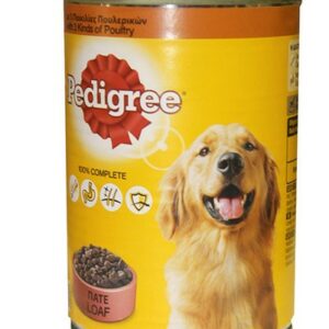 PEDIGREE TIN 3 KINDS POULTRY 400G