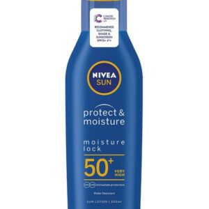 NIVEA SUN PROTECT & MOISTURE LOTION SPF50+ 200ML