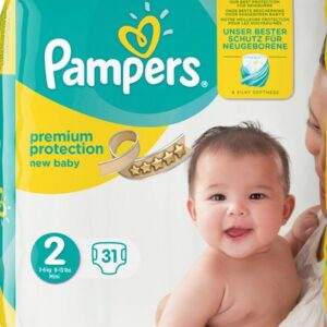 PAMPERS CARRY PACK PREMIUM PROTECTION 2 MINI X31