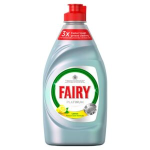 FAIRY DISHWASH PLATINUM LEMON 383ML