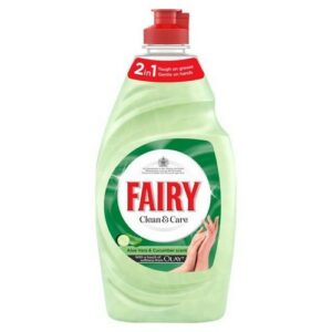 FAIRY DISHWASH CLEAN & CARE ALOE VERA & CUCUMBER SCENT 383ML