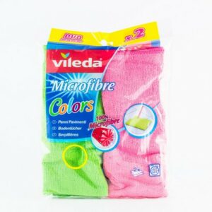 VILEDA MICROFIBRE FLOOR CLOTHS X2