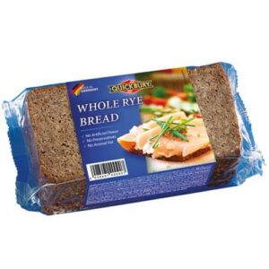 QUICKBURY WHOLE RYE BREAD 500G