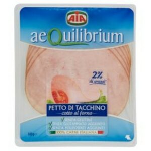 AIA AEQUILIBRIUM TURKEY BREAST SLICES 140G