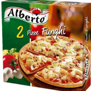 ALBERTO PIZZA TRAD MUSHROOM 2X385G