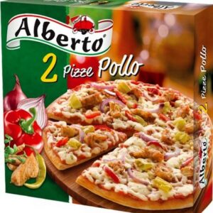 ALBERTO PIZZA TRAD POLLO 2X395G