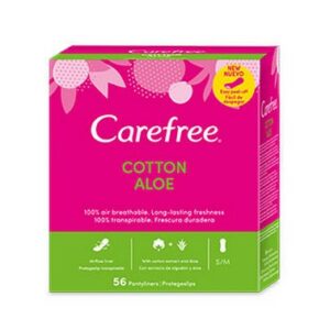 CAREFREE LINER COTTON ALOE X58