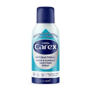 CAREX ANTIBACTERIAL HAND & SURFACE SANITISE 100ML