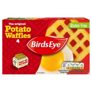 BIRDS EYE POTATO WAFFLES X4 227G