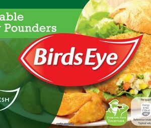 BIRDS EYE VEGETABLE QUARTER POUNDERS 454G