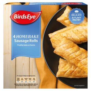 BIRDS EYE SAUSAGE ROLLS X4 360G