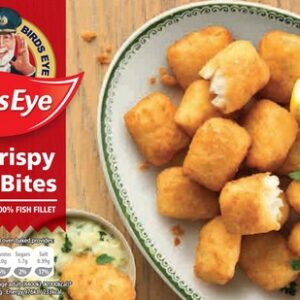BIRDS EYE 26 CRISPY FISH BITES 350G