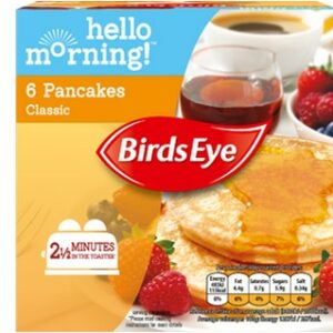 BIRDS EYE CLASSIC PANCAKES X6 240G