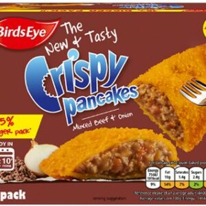 BIRDS EYE CRISPY PANCAKES MINCED BEEF X4 266G