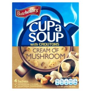 BATCHELORS CUP A SOUP CREAM OF MUSHROOM 99G