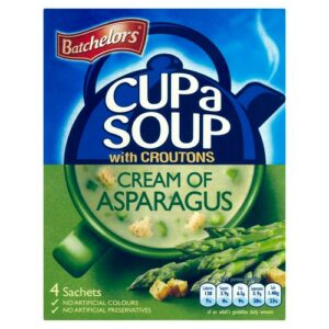 BATCHELORS CUP A SOUP CREAM OF ASPARAGUS 123G