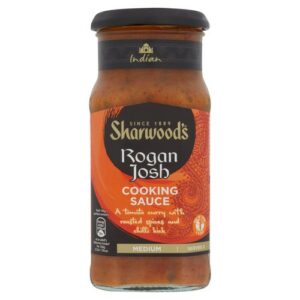 SHARWOODS ROGAN JOSH MEDIUM COOKING SAUCE 420G