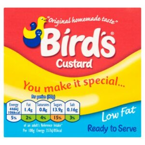 BIRDS READY TO SERVE LOW FAT CUSTARD 500G