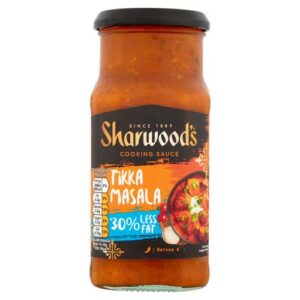 SHARWOODS TIKKA MASALA 30% LESS FAT COOKING SAUCE 420G