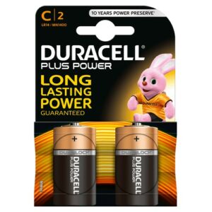 DURACELL PLUS POWER C X2