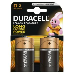DURACELL PLUS POWER D X2
