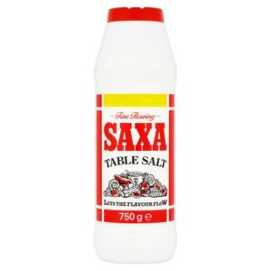 SAXA TABLE SALT 750G