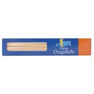 BLUE DRAGON BAMBOO CHOP STICKS X8