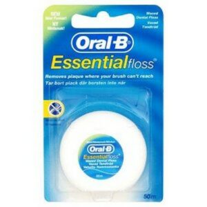 ORAL B DENTAL FLOSS MINT WAXED 50M