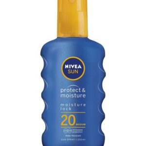 NIVEA SUN PROTECT & MOISTURE SPRAY SPF20 200ML