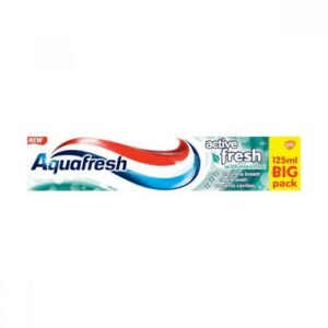 AQUAFRESH TOOTHPASTE ACTIVE FRESH 125ML