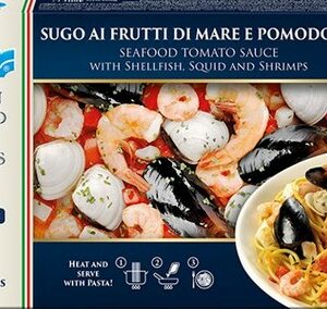 ARBI SUGO AI FRUTTI DI MARE E POMODORO ITALIAN SEAFOOD PASTA TOPPERS 450G