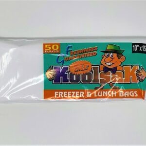 IPAK FOOD BAGS 10"X15" X50