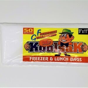 IPAK FOOD BAGS 9''X11'' X50