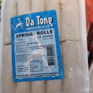 DA TONG VEGETABLE SPRIN ROLLS X18