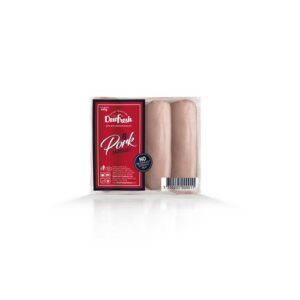 DEW FRESH PORK SAUSAGES X8 454G