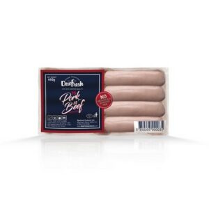 DEW FRESH PORK & BEEF SAUSAGE X16 450G