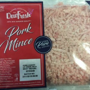 DEW FRESH PORK MINCE 400G