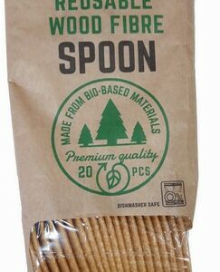IPAK SPOONS WOOD FIBRE X20