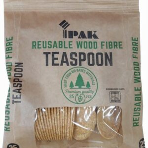 IPAK TEASPOONS WOOD FIBRE X20