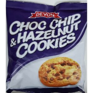 DEVON CHOCLATE CHIP & HAZELNUT COOKIES 200G