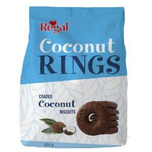 REGAL COCONUT RINGS 250G