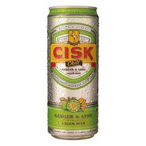 CISK GINGER & LIME CAN 33CL