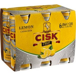 CISK CHILL LEMON 6X33CL